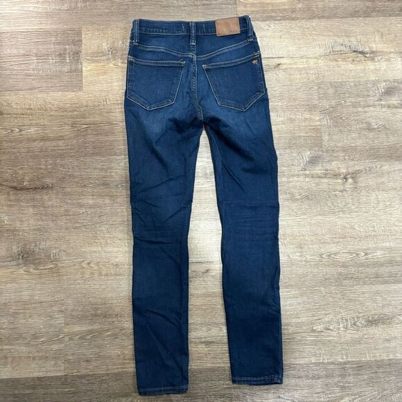 Madewell 9" Mid-Rise Skinny Jeans Size 24 - Picture 2 of 7